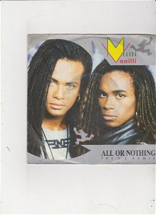 Single Milli Vanilli - All or nothing