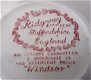 Windsor ridgway of staffordshire england saucer / schotel (pink / roze) - 3 - Thumbnail