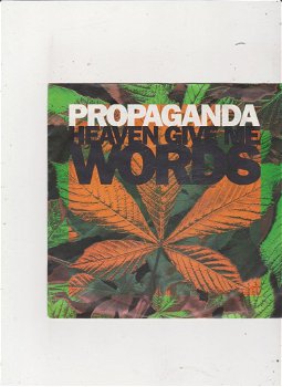 Single Propaganda - Heaven give me words - 0