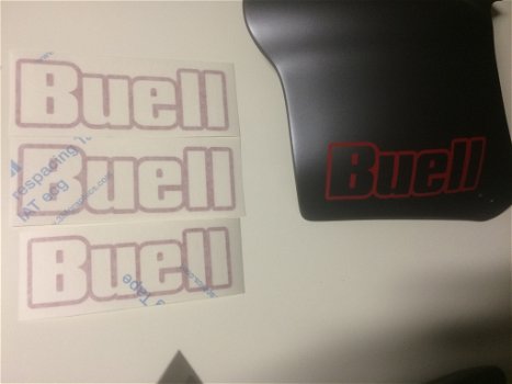 Buell tank-decals of ander doeleinde - 1