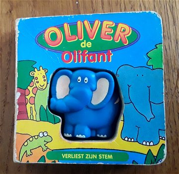 Kartonboekje: oliver de olifant verliest zijn stem - 0