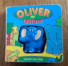Kartonboekje: oliver de olifant verliest zijn stem