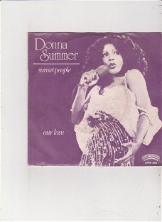 Single Donna Summer - Sunset people