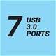 USB 3.0 Hub 7 Ports - 4 - Thumbnail