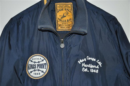 Vintage baseball jacket Mills & Co Chicago USA - 1