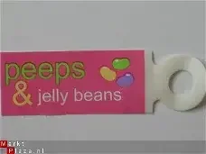 tag peeps & jelly beans