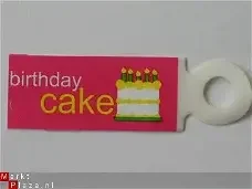 tag birthday cake girl