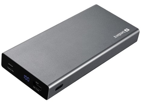 Powerbank USB-C PD 100W 20000 geschikt voor alle merken - 0