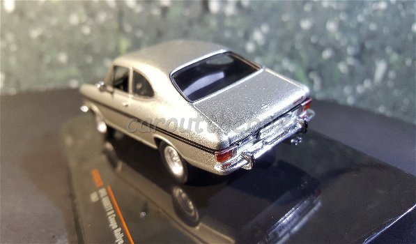 Opel Kadett B coupe1967 zilver 1/43 Ixo V1003 - 2