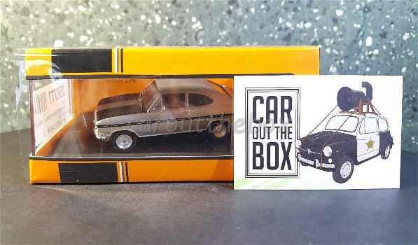 Opel Kadett B coupe1967 zilver 1/43 Ixo V1003 - 4