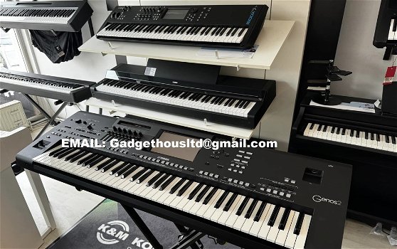 Korg PA-1000, Korg Pa5X , Korg Pa4X , Korg Pa3X, Korg Kronos2, Yamaha Genos2 76-key , Yamaha Genos - 7