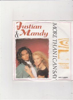 Single Justian & Mandy - More than I can say - 0