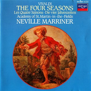 Neville Marriner - Vivaldi, Academy Of St. Martin-in-the-Fields, – The Four Seasons (CD - 0