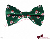 Kerst vlinderdas, groen met Kerstman - 012 - 0 - Thumbnail