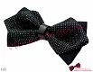 Punt vlinderdas, zwart, met glitters design - 189 - 0 - Thumbnail