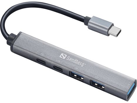USB-C to 3xUSB-A + 2xUSB-C Hub SAVER - 2