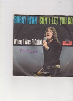 Single Barry Ryan - Can't let you go - 0