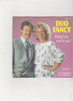 Single Duo Fancy - Beloof me niet te veel - 0