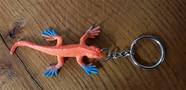 Sleutelhanger hagedis / gekko - 0