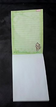 Nici tiger wild friends briefpapier / notitieblok met stickervel (nieuw) - 2