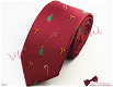 Kerst stropdas, rood met Kerst fantasie - 263 - 0 - Thumbnail