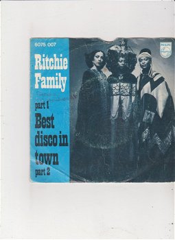 Single The Ritchie Family - The best disco in town - 0