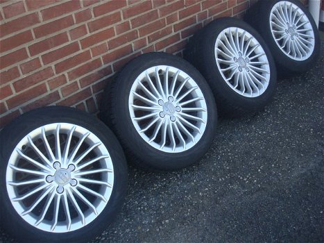 17’’Inch Origineel Audi luxury line Velgen en banden 5x112 - 2