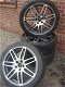 18’’Inch Audi rs4 Blechk Velgen en banden 5x112 - 6 - Thumbnail