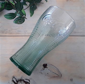 Coca cola glas - transparant groen / groenachtig glas - 0