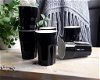 6 porseleinen espressobekers - zwart - nieuw - ernesto - 3 - Thumbnail