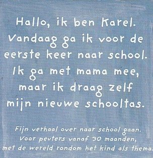 KAREL GAAT NAAR SCHOOL - Liesbet Slegers (klein formaat) - 1