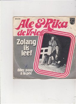 Single Ale & Rika de Vries - Zolang ik leef - 0