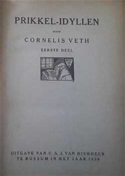 Cornelis veth: prikkel - idyllen - 1