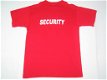 Rood T-shirt - Medium - 50 Alice Rock - Security - B&C - 1 - Thumbnail