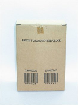 Breck's Quartz Grootmoeder Klok - Bruin - 5