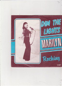 Single Marilyn - Dim the lights - 0