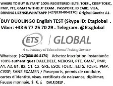 Achetez 100% authentiques BPJEPS,DUOLINGO English TEST, NEBOSH, PTE, GMAT, PMP
