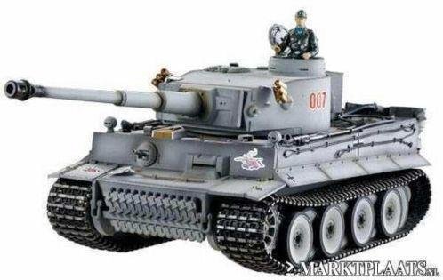 Tank tiger 1 professional RC 1/16 rook en geluid 6mm bb - 0