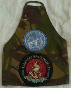 Schouderband / Armband / Armlet, UNPROFOR, Regiment Genietroepen, KL, jaren'90.(Nr.1)