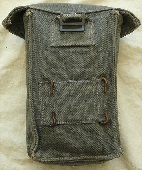 Magazijn Tas / Magazine Pouch, Bren/Enfield, Model 1937, Koninklijke Luchtmacht, 1955.(Nr.1) - 3