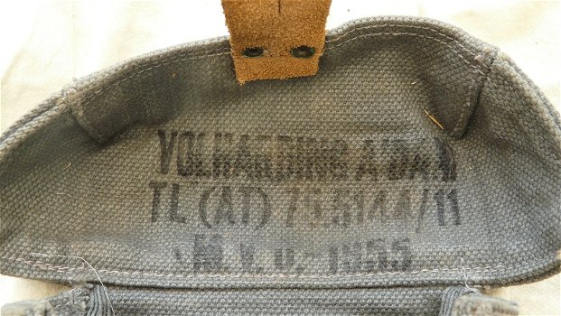 Magazijn Tas / Magazine Pouch, Bren/Enfield, Model 1937, Koninklijke Luchtmacht, 1955.(Nr.1) - 7