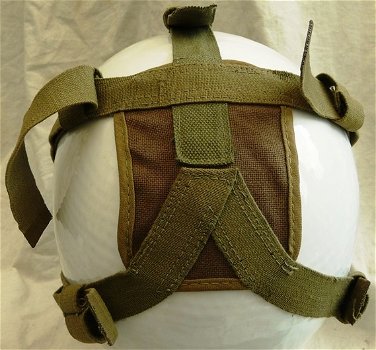 Gasmasker, Vredestein / type: K, 2e Model, Koninklijke Luchtmacht, MvO, met draagtas, 1953.(Nr.1) - 4