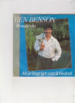 Single Ben Benson - Rosalinda - 0