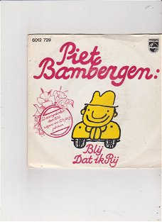 Single Piet Bambergen - Blij dat ik rij