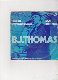 Single B.J. Thomas- Raindrops keep falling on my head
