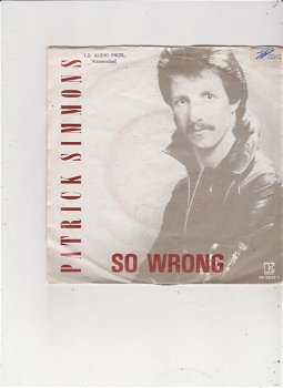 Single Patrick Simmons - So wrong - 0