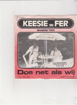 Single Keesie & Fer - Doe net als wij - 0