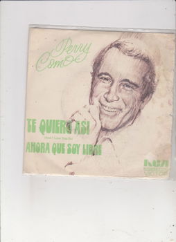 Single Perry Como - Te quiero asi - 0