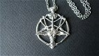 pentagram demon devil hanger met ketting black death metal slayer marduk dark funeral asphyx siniste - 0 - Thumbnail