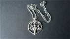 pentagram demon devil hanger met ketting black death metal slayer marduk dark funeral asphyx siniste - 1 - Thumbnail